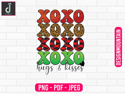 xoxo hugs and kisses Sublimation design Sublimation Alihossainbd 