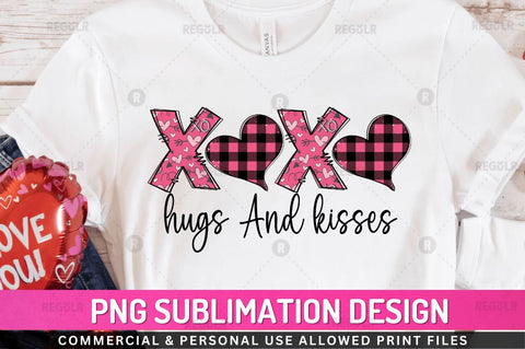 Xoxo hugs and kisses Sublimation Design Sublimation Regulrcrative 