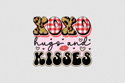 xoxo hugs and kisses Sublimation SVGArt 