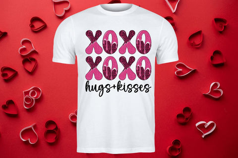 XOXO hugs+kisses SVG Sublimation Regulrcrative 