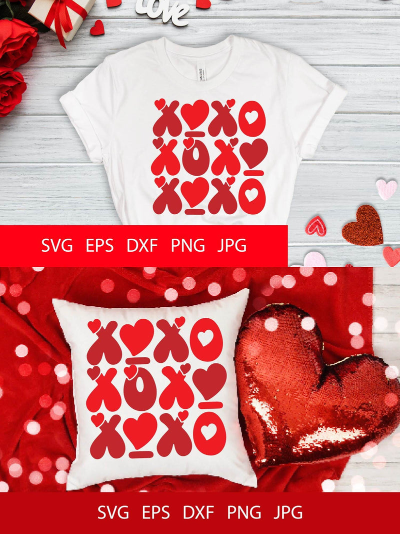 XOXO PNG SVG, Valentine Shirt SVG Free For Commercial Use - So Fontsy