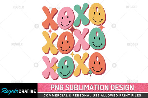 Xoxo Sublimation PNG Sublimation Regulrcrative 