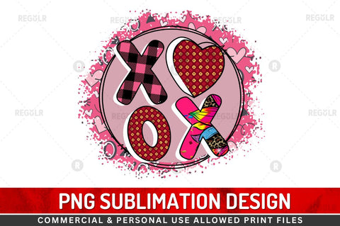 Xoxo SVG Sublimation Regulrcrative 