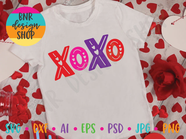 XOXO SVG SVG BNRDesignShop 