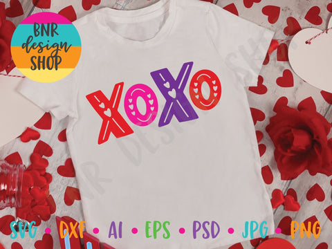 XOXO SVG SVG BNRDesignShop 