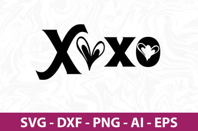 Xoxo svg SVG nirmal108roy 