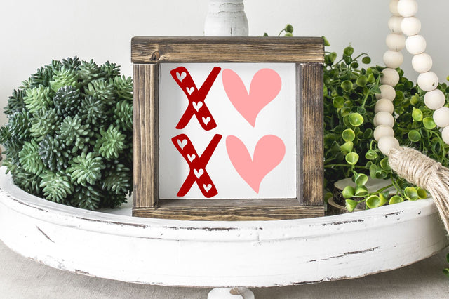 XOXO Svg, Valentines Day Svg Love Svg, Png, Dxf SVG RedFoxDesignsUS 