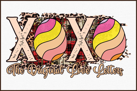 XOXO The Original Love Letters Png Sublimation designartist 