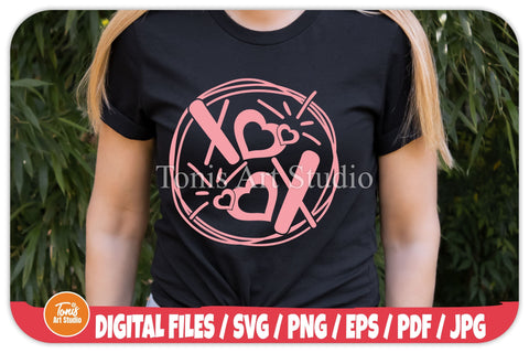 XoXo Valentine SVG | XoXo SVG | Cute Valentine Svg | Valentine's Day Svg | Love Shirt Svg SVG TonisArtStudio 