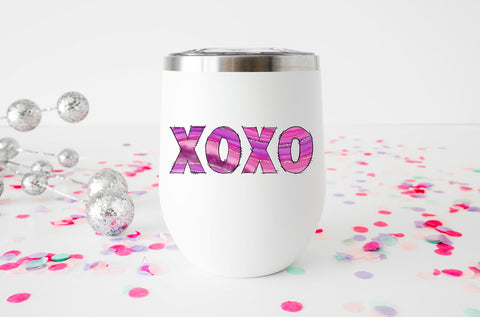 XOXO Valentine's Day PNG | Valentine's Day Sublimation Design Sublimation B Renee Design 