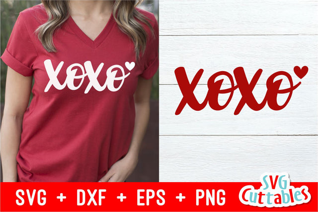 XOXO Valentine's Day SVG Svg Cuttables 
