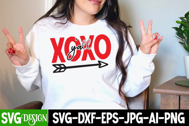 XOXO Y all SVG Cut File SVG BlackCatsMedia 