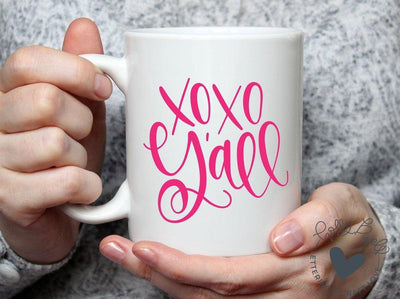 XOXO Y'all SVG File SVG So Fontsy Design Shop 