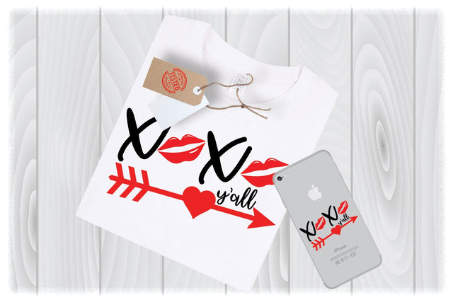 XoXo Y'all SVG Files for Cricut Designs | Valentines Day SVG Files SVG My Sew Cute Boutique 