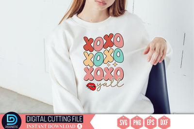 Xoxo y'all SVG SVG DESIGNISTIC 