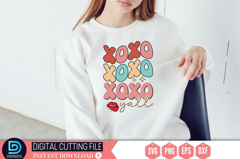 Xoxo y'all SVG SVG DESIGNISTIC 