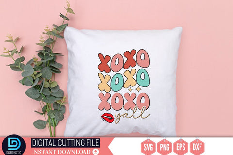 Xoxo y'all SVG SVG DESIGNISTIC 