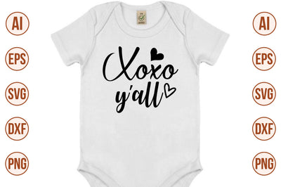Xoxo yall svg SVG nirmal108roy 