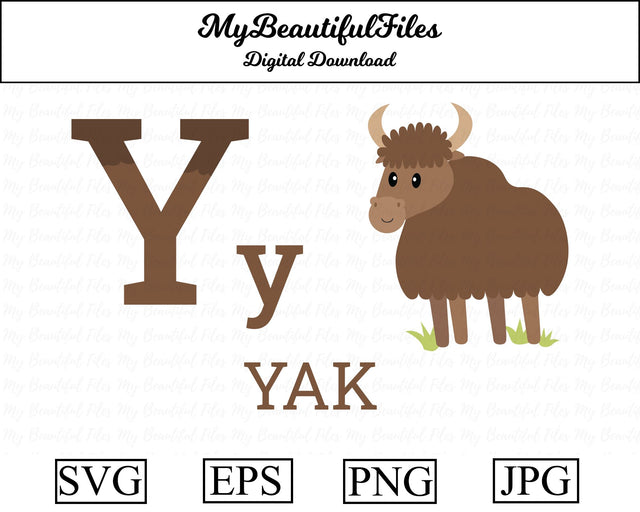 y-yak SVG MyBeautifulFiles 