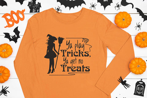 Ya Play Tricks, Ya get No Treats SVG cut file SVG Angel on Empire 