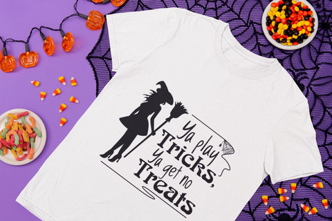 Ya Play Tricks, Ya get No Treats SVG cut file SVG Angel on Empire 