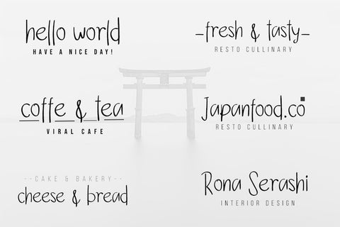 Yahatsu Font twinletter 