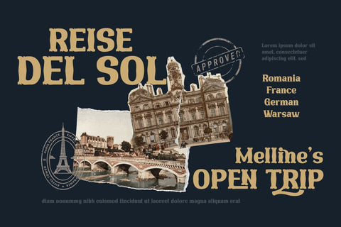 YAKSOM | Serif Classic Modernism Font twinletter 