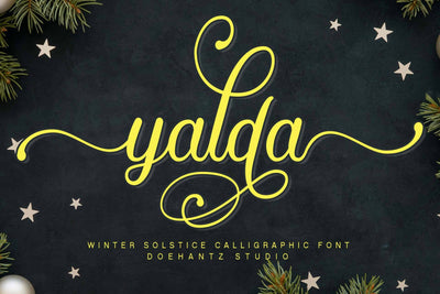 Yaldã Font love script 