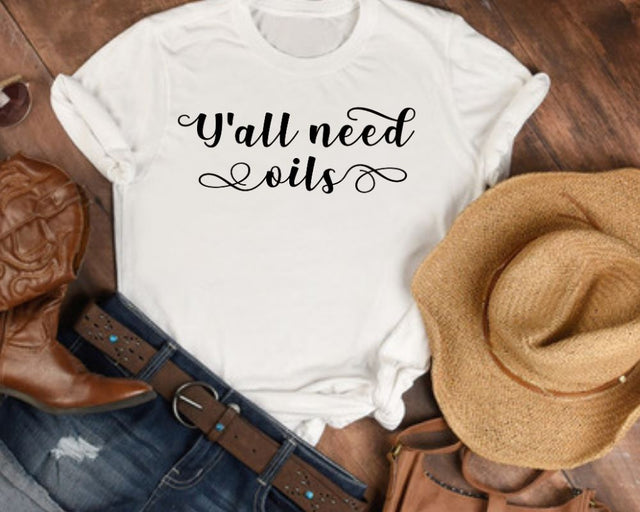 Y'all Need Oils svg dxf - Essential oils svg - Doterra - Young Living SVG The Artsy Spot 