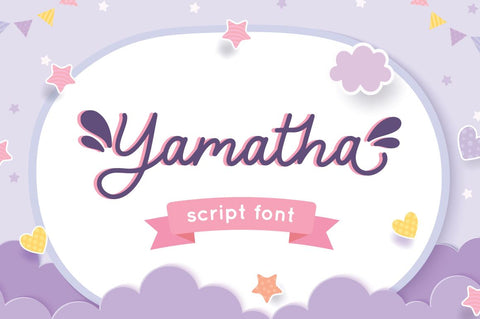 Yamatha - Script Font Font Attype studio 