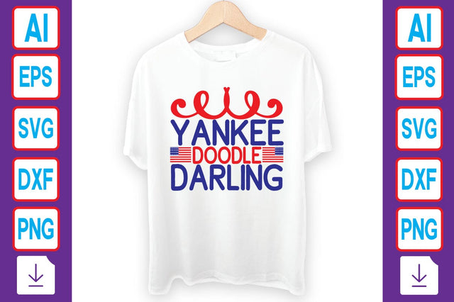 Yankee Doodle Darling SVG Craftlabsvg24 