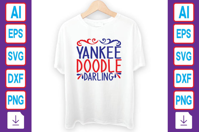 Yankee Doodle Darling SVG Craftlabsvg24 