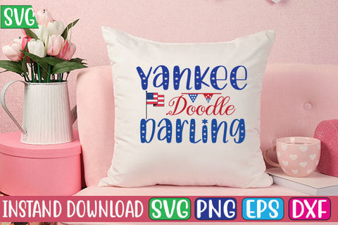 Yankee Doodle Darling SVG Cut File SVG Studio Innate 