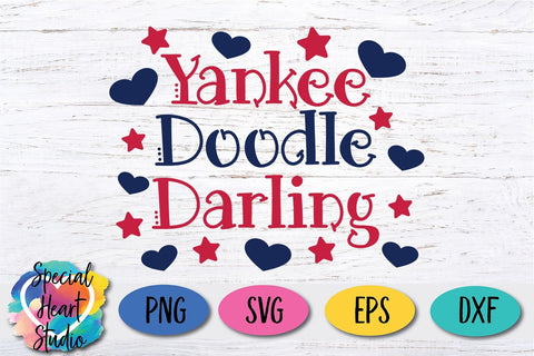 Yankee Doodle Darling SVG Special Heart Studio 