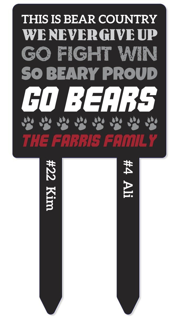 Yard Sign Rec 2 Leg Sublimation Templates: Unisub Blank Template #4776 SVG Unisub Sublimation 