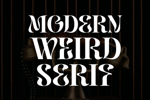 Yavome - Quirky Serif Font Arterfak Project 