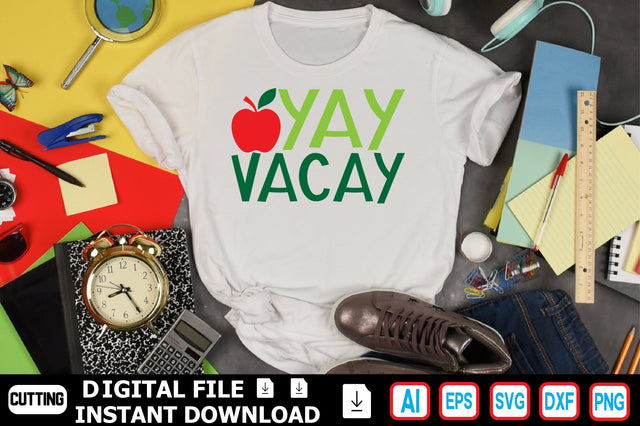 Yay Vacay SVG Craftlabsvg24 