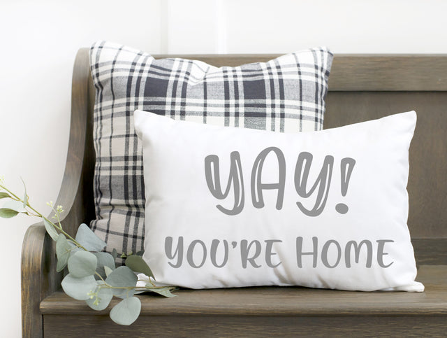 Yay You're Home SVG So Fontsy Design Shop 