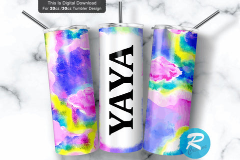 Yaya 20 oz / 30 oz Tumbler PNG Sublimation Regulrcrative 