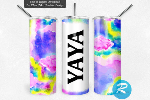 Yaya 20 oz / 30 oz Tumbler PNG Sublimation Regulrcrative 