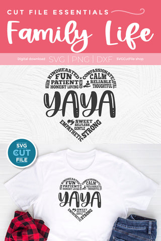 Yaya svg subway art SVG SVG Cut File 