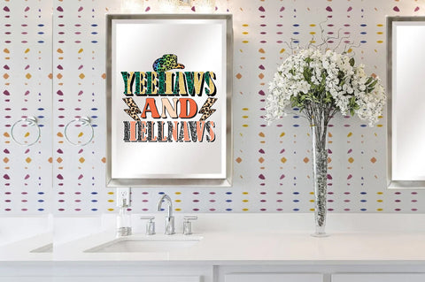 Yeehaws And Hellnaws Sublimation Sublimation Jagonath Roy 