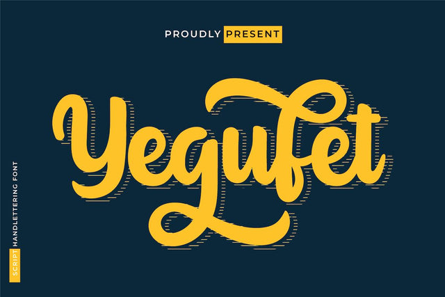 Yegufet Font twinletter 