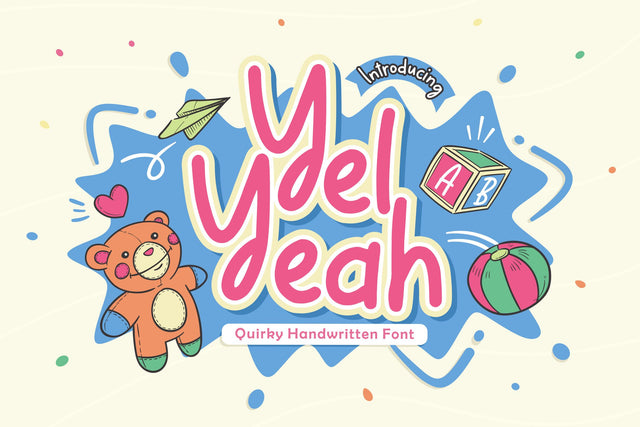 Yel Yeah Font Allouse.Studio 