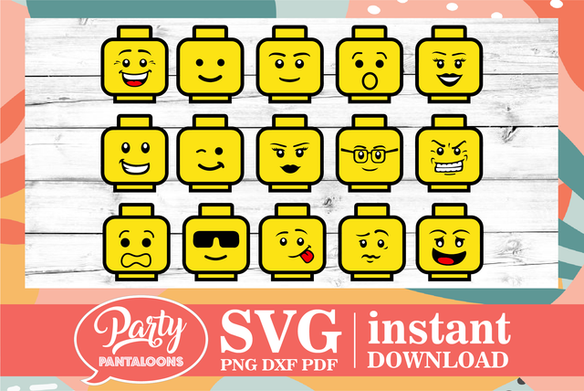 YELLOW BRICK MEN | kids party SVG SVG Partypantaloons 