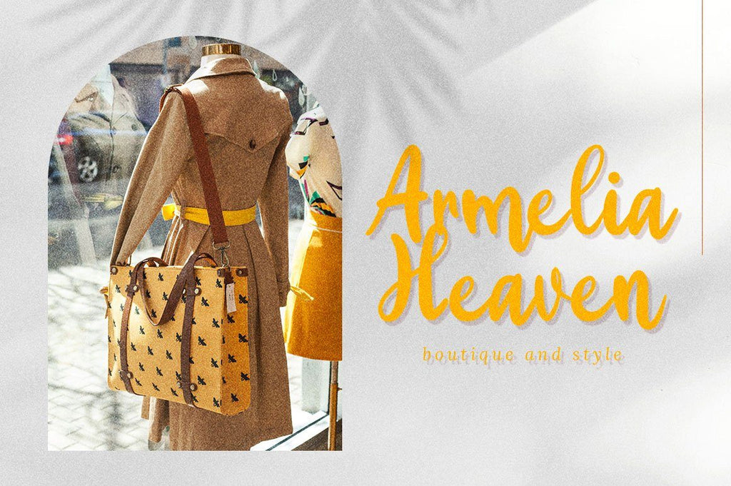 Yellow Bunny - Heart Font - So Fontsy