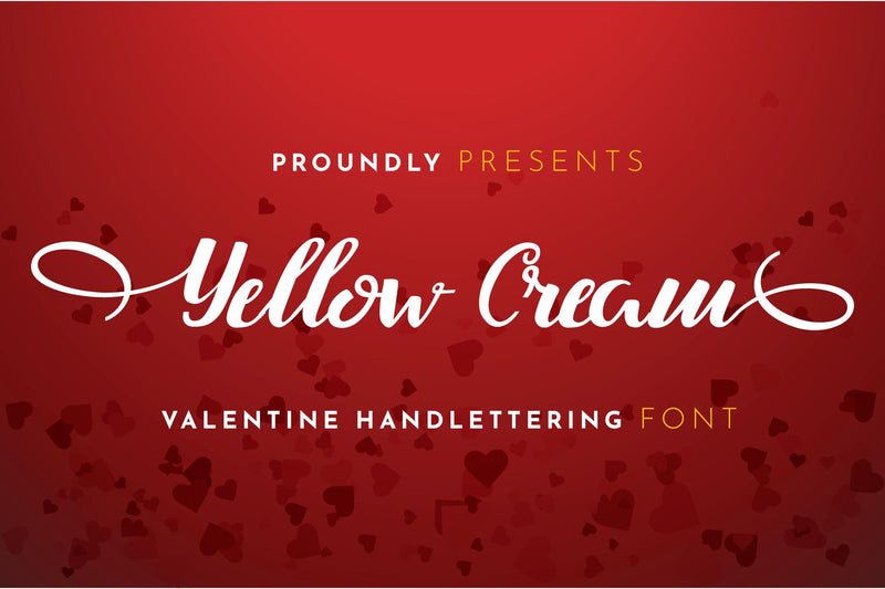 Yellow Cream Font nearzz 