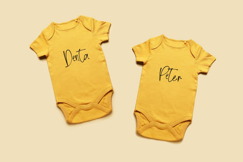 Yellow Cute Font Sakha Design Studio 