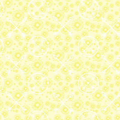 Yellow Daisy Seamless pattern Sublimation Tammy Moberg 