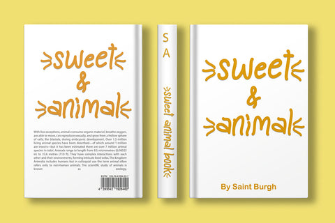 Yellow Easter Font Prasetya Letter 